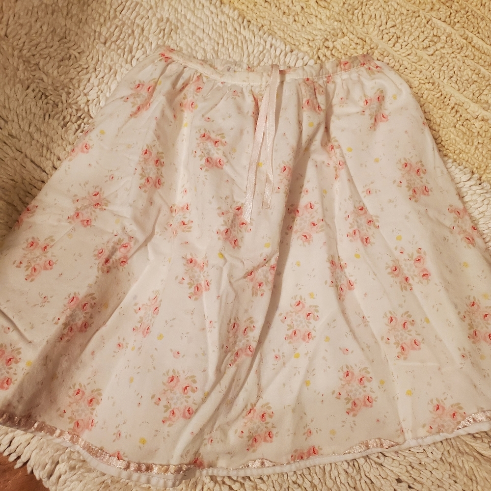 Laura Ashley Floral Skirt Sz 5/6